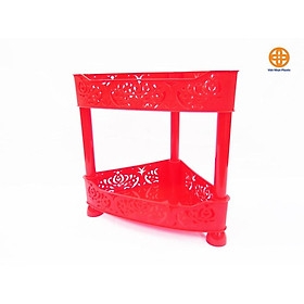 kệ góc nhựa hoa đa năng việt nhật - 1 tầng