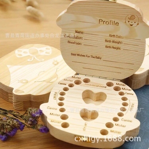Hộp Đựng Răng Sữa - Món Quá Kỷ Niệm Ngọt Ngào Cho Bé Và Mẹ