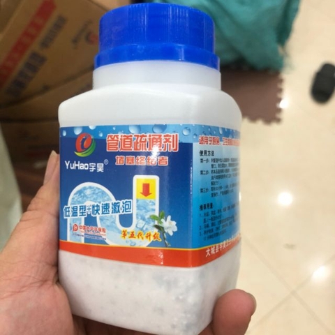 Combo 2 Lọ Bột Thông Tắc Cống, Đường Ống, Bồn Cầu, Bồn Rửa Mặt..Xử Lý Triệt Để Cặn Bã, Chất Thải Hữu Cơ
