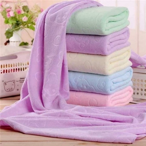 [FREE SHIP] [SALE] Combo 3c chiếc Khăn tắm xuất nhật siêu thấm hút 140cm x 70cmaladanhcom