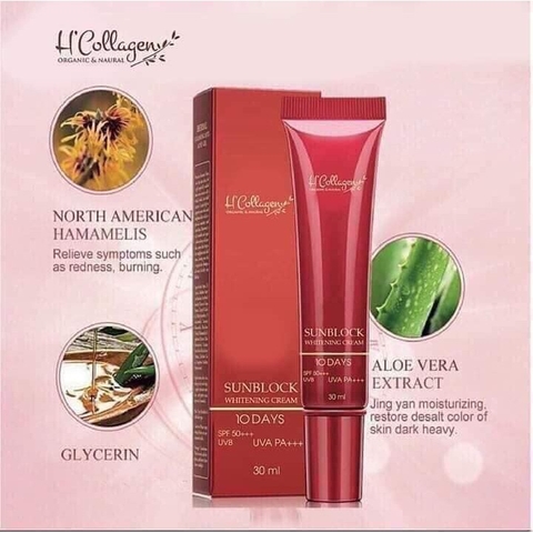 Kem chống nắng H'collagen ( mua 1 tặng 1)