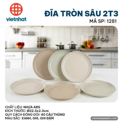 ĐĨA TRÒN SÂU 2T3-1281