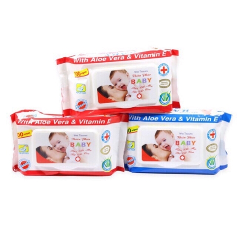 Combo 5 Gói Giấy Ướt (1 Gói 100 Tờ)