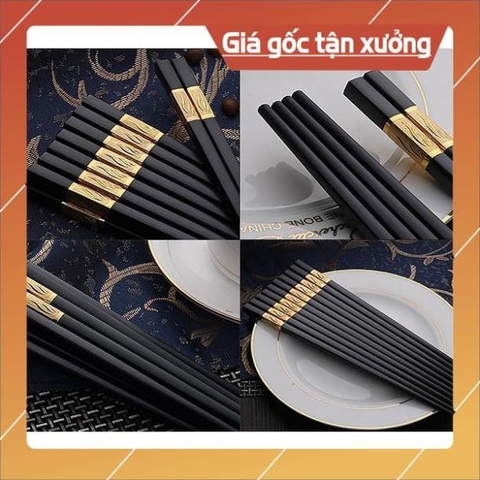 COMBO 10 ĐÔI ĐŨA ĐẦU MẠ VÀNG (SIÊU GIÁ RẺ)