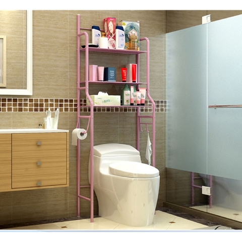 Kệ 3 Tầng Để Đồ Phía Trên Bôn Cầu