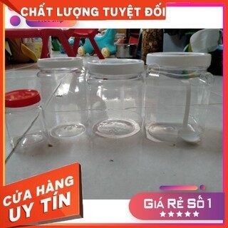 Lọ Hũ Bằng Nhựa Việt Nhật Có Nắp Đựng Thực Phẩm Sạch Giá Rẻ