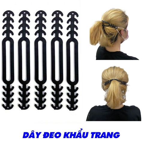 [Giá hủy diệt] [Chính hãng] Dây Đeo Khẩu Trang Chống Đau Tai, Chất Liệu Nhựa Dẻo Chống Rơi