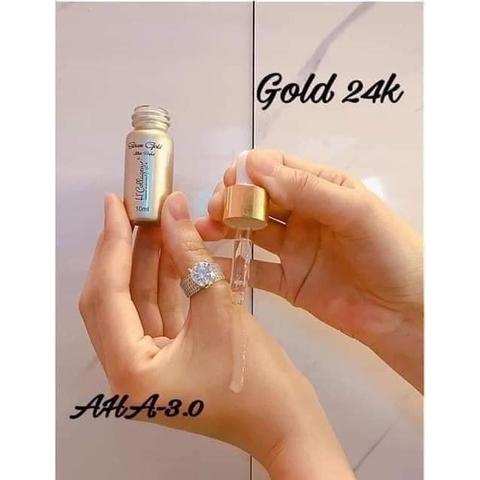 Serum dưỡng da tinh chất vàng 24k H'collagen 10ml