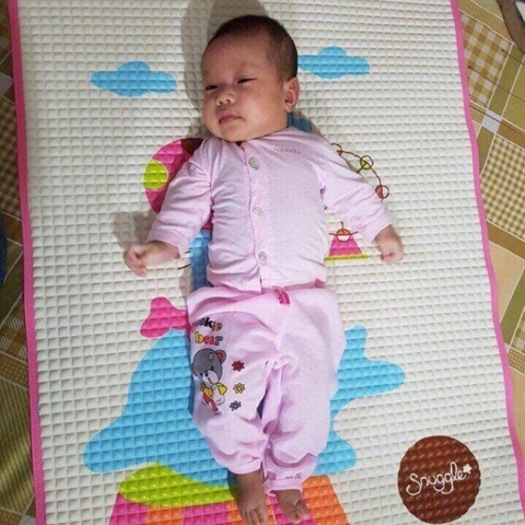 Chiếu Cao Su Non Cho Bé Iu