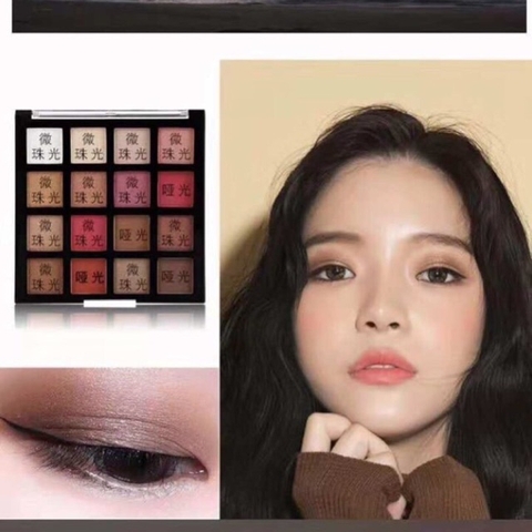 Phấn Ke Mắt 16 Mầu