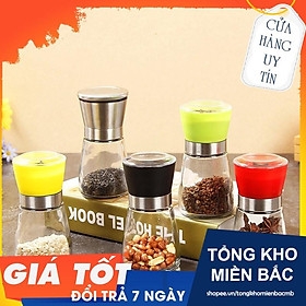 Dụng cụ xay tiêu cầm tay - Màu đen