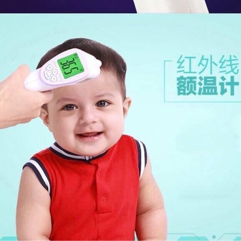 Súng Bắn Hồng Ngoại Đo Nhiệt Độ Cho Trẻ Em, Loại 4 Nút