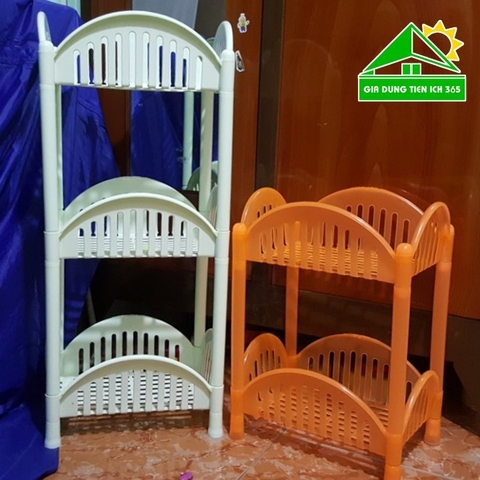 Kệ để đồ đa năng 2 tầng, 3 tầng nhựa Việt Nhật - Kệ để đồ nhà tắm việt nhật