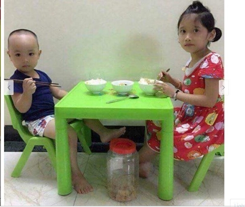 bộ bàn ghế cho bé vừa học vừa ăn cơm 1 bàn 2 ghế tiện lợi hàng nhựa việt nhật Sendo