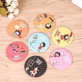 Gương mini cầm tay phong cách Hàn Quốc - shop giao mẫu ngẫu nhiên