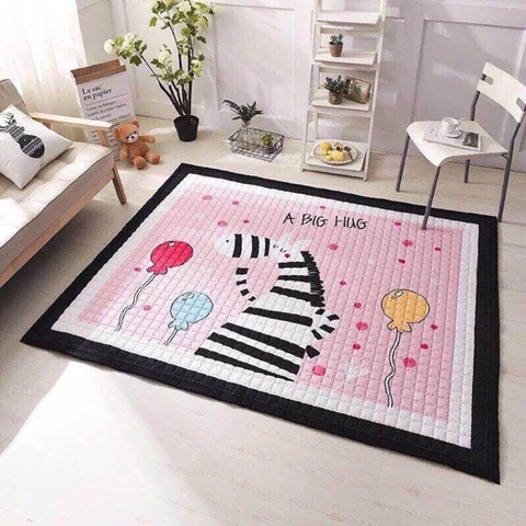 Thảm Trải Sàn Với Họa Tiết Ngộ Nghĩnh Đáng Yêu