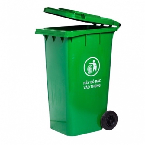Thùng rác nhựa công cộng có bánh xe nhiều kích cỡ