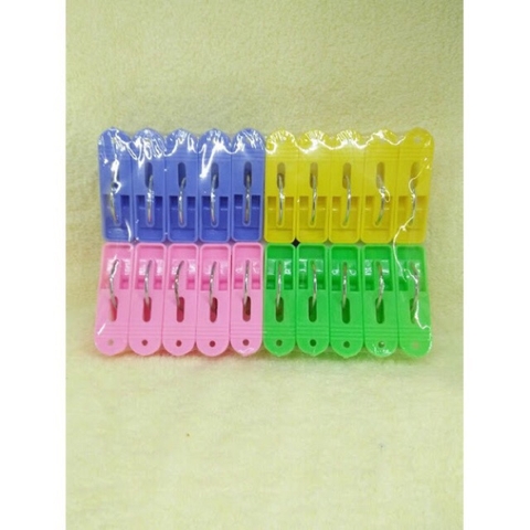 Kẹp Nhựa Bé-To Đep(Vỉ 20 Chiếc)