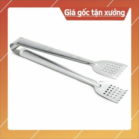 Kẹp inox gắp đá đồ nướng