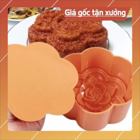 Khuôn xôi hình bông hoa hồng Đủ size siêu đẹp