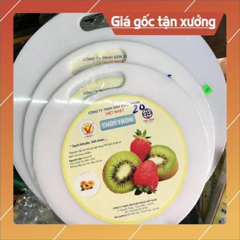 { HÀNG CAO CẤP} Thớt Nhựa Tròn Việt Nhật