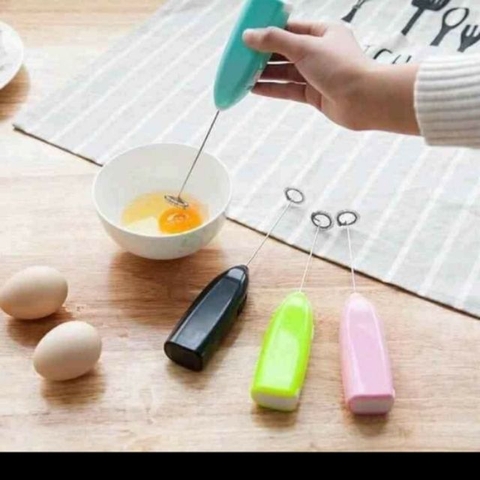 Máy Đánh Trứng Mini Chất Liệu Thép Không Gỉ Tiện Dụng