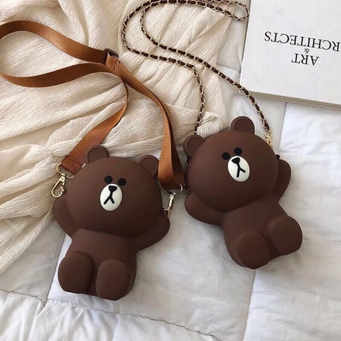 Túi Gấu Silicon