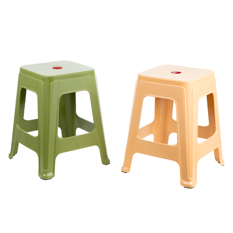 Ghế nhựa cao vuông lỗ Nhật hokori 2156  aladanh-net-vn