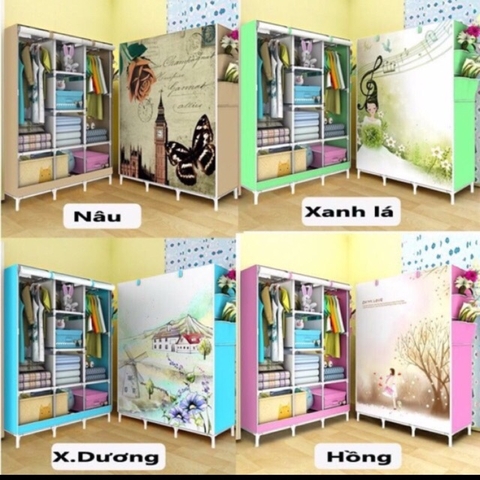 Tủ Vai 3D  3 Buông 8 Ngăn