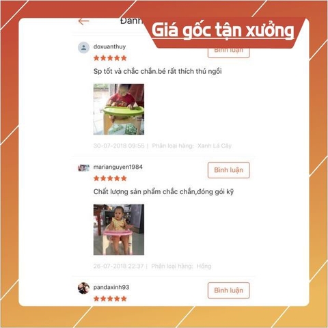 sale Ghế ăn dặm , ghế bô Việt Nhật có đệm hơi êm mông có còi chíp tạo vui nhộn khi con tập ngồi ăn sale