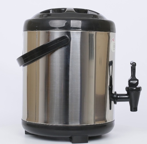Bình ủ trà giữ nhiệt Inox 6L cao cấp 3 lớp cách nhiệt hiệu quả ủ cả nóng và lạnh