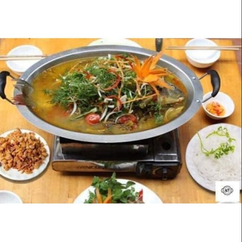 khay cá om dưa