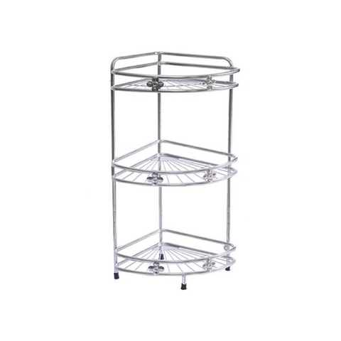 [CHÍNH HÃNG] [BẢO HÀNH] {rẻ vô địch} kệ góc để đồ inox 201 hàng đẹp