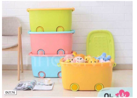 Thùng Đựng Đồ Đa Năng Có Bánh Xe - Combo 3 Thùng