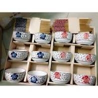 {xả kho} Bộ bát nhật 6 chiếc không kèm đũa
