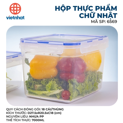 hộp đựng thực phẩm chữ nhật 6568  aladanh-net-vn