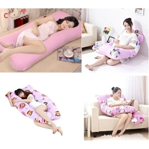 Gối Ôm Chữ U Cho Bà Bầu