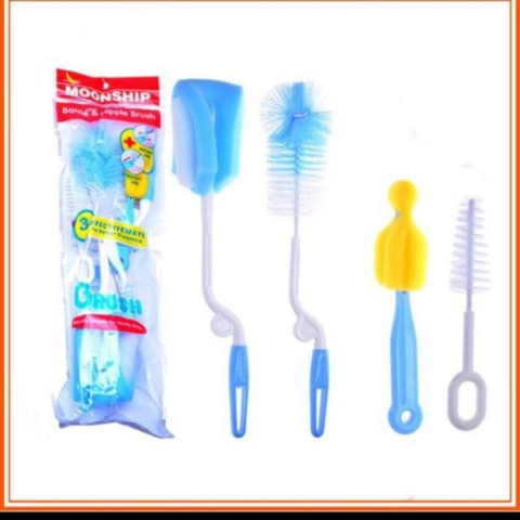 Bộ Cọ Bình Sữa 4 Chi Tiết