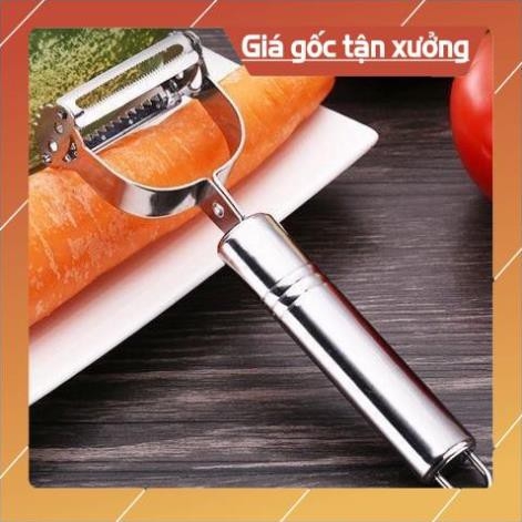 Nạo củ quả inox đa năng 3 trong 1 có thể bào sợi