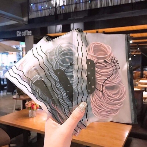 Set 100 Chun Buộc Tóc Loại Xịn
