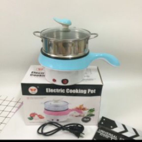 Rẻ Vô Địch Nồi Lẩu Mini 2 Tầng Đa Năng Chiên Xào Lẩu Kèm Hấp Tiện Lợi