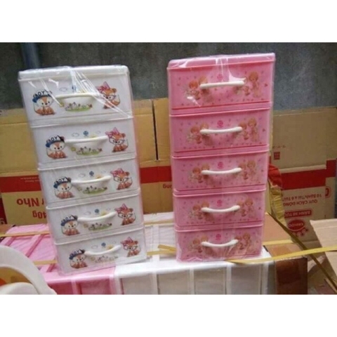 Tủ Mini Hoa 5 Tầng