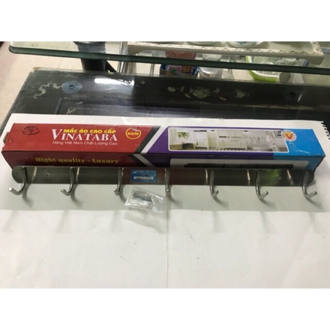 Móc treo quần áo đóng tường INOX 100%