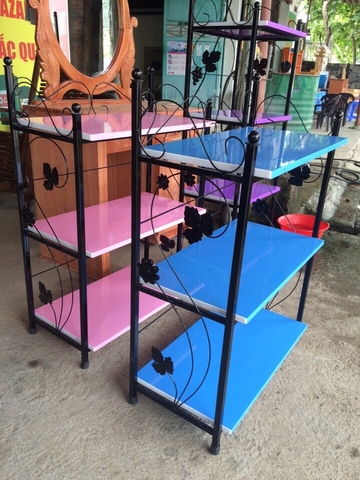 Kệ dép sắt thành luân