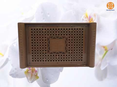 khay trà đồng tiền 5675