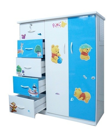 tủ 5 tầng 2 cánh
