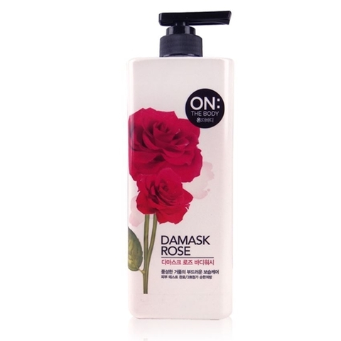 Sữa Tắm Trắng Da Trị Mụn On The Body Damask Rose 900g