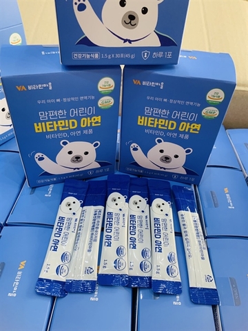 MEN TĂNG CHIỀU CAO & D3 TRẺ EM DẠNG BỘT (30 GÓI)