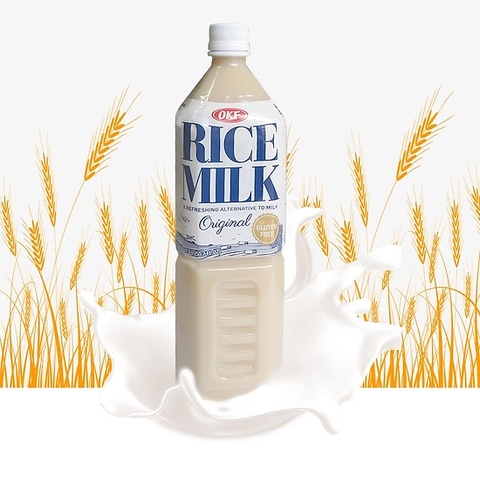 Nước Gạo Rang OKF Rice Milk Hàn Quốc Chai 1,5 lít