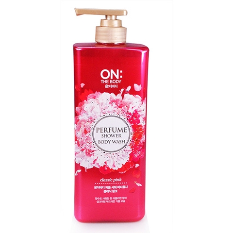 Sữa Tắm Nhập Khẩu ON THE BODY Perfume Classic Pink 900g